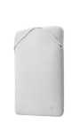 HP - HP Custodia Reversible Protective 15,6'' Silver Laptop Sleeve, Custodia a tasca, 39,6 cm (15.6