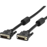 Techly - Techly Cavo DVI digitale Dual Link (DVI-D) con ferrite 15 m (ICOC DVI-8115F), 15 m, DVI-D, DVI-D, Maschio, Maschio, Nero