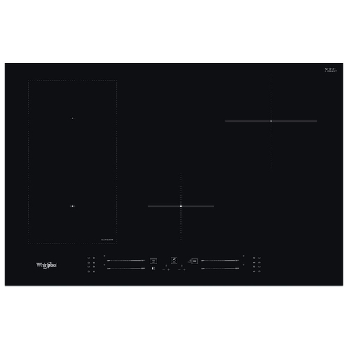 Whirlpool WL S3377 BF Nero Da incasso 80 cm Piano cottura a induzione 4 Fornello(i)