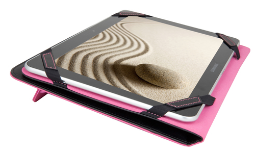 Urban Factory Luxury Universal Sleeve Cover Nero, Rosa