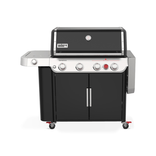 Weber Genesis E-435 Barbecue Carrello GPL Nero, Acciaio inossidabile 14100 W