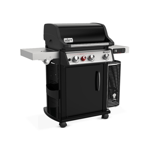 Weber Spirit EPX-335 GBS Barbecue Carrello GPL Nero, Acciaio inossidabile