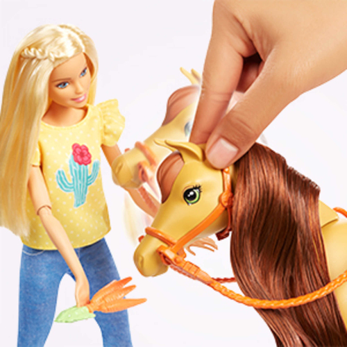 Set bambola Mattel FXH15 BARBIE Ranch di Barbie e Chelsea