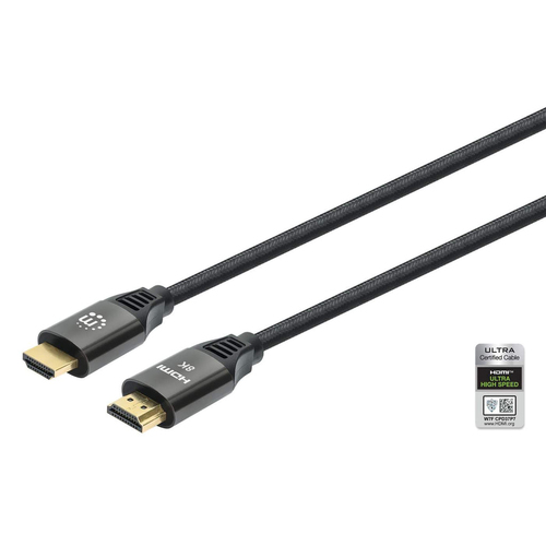 Manhattan 355933 cavo HDMI 1 m HDMI tipo A (Standard) Nero