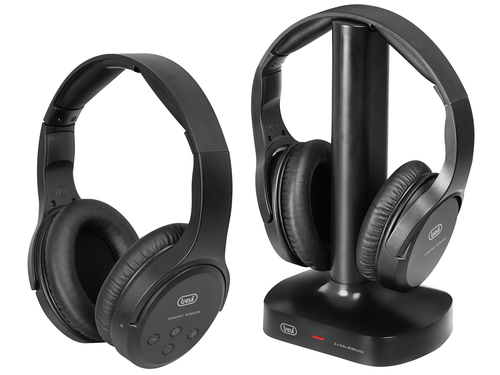 Cuffie wireless Trevi 0F158000 FRS 1580 TW Nero