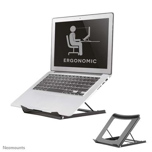 Supporto notebook Neomounts NSLS075BLACK Laptop Desk Stand Black