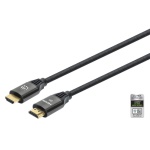 Techly - Manhattan 355933, 1 m, HDMI tipo A (Standard), HDMI tipo A (Standard), 48 Gbit/s, Nero