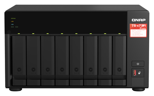 NAS Qnap TS 873A 8G TS SERIES 8 Bay Black