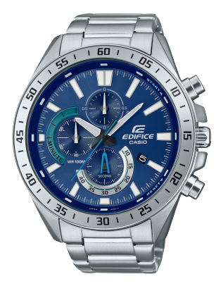 Orologio Casio EFV 620D 2AVUEF EDIFICE Classic Blue e Silver