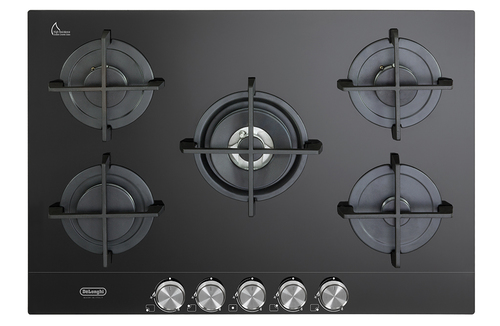 Deâ€™Longhi NSL 575 NC piano cottura Nero Da incasso 75 cm Gas 5 Fornello(i)
