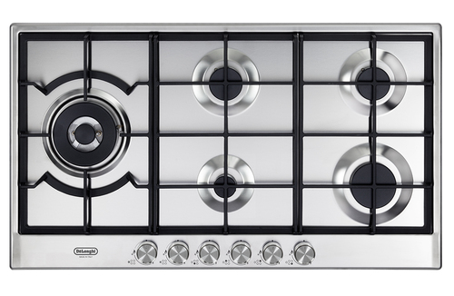 Deâ€™Longhi NSL 590D X piano cottura Acciaio inossidabile Da incasso 90 cm Gas 5 Fornello(i)