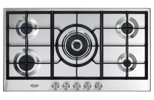 Deâ€™Longhi NSL 590 X piano cottura Acciaio inossidabile Da incasso 90 cm Gas 5 Fornello(i)