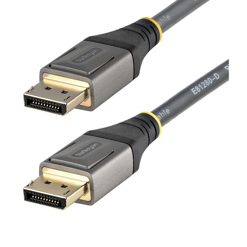 StarTech.com Cavo DisplayPort 1.4 certificato VESA da 5 m - 8K 60Hz HDR10 - Video Ultra HD 4K 120Hz - Cavo DP 1.4 - Cavo video DP per monitor/display - Cavo con connettore DisplayPort (M) a DisplayPor