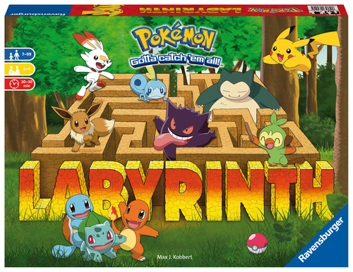 Gioco Ravensburger 26949 Labirinto Pokemon