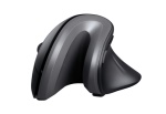 TRUST - Trust Verro, Mano destra, Design verticale, Ottico, RF Wireless, 1600 DPI, Nero, Argento