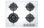 De Longhi - Deâ€™Longhi NSL 460 B, Bianco, Da incasso, 60 cm, Gas, Vetro, 4 Fornello(i)