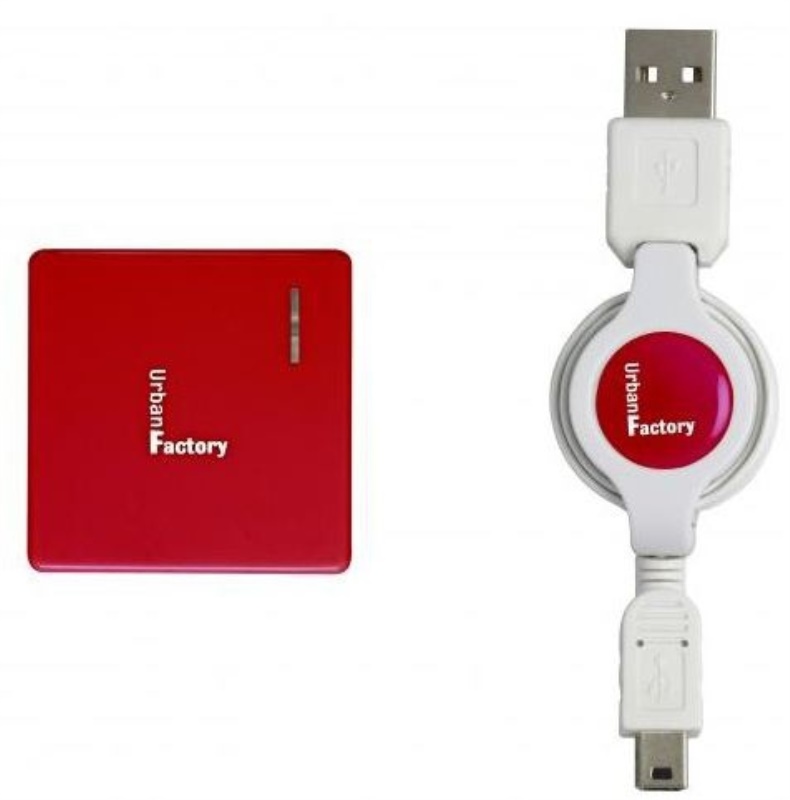 Urban Factory MHU04UF hub di interfaccia Rosso