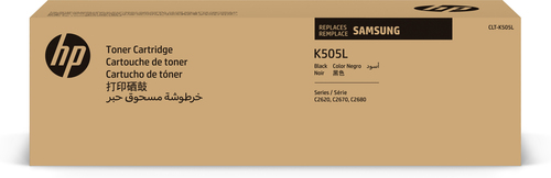 Samsung Cartuccia toner nero originale HP CLT-K505L ad alta capacitÃ 