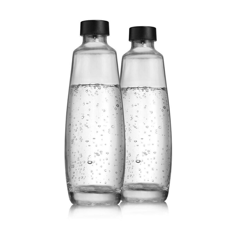 Bottiglia gasatore Sodastream 2270179 DUO Vetro Trasparente Trasparent