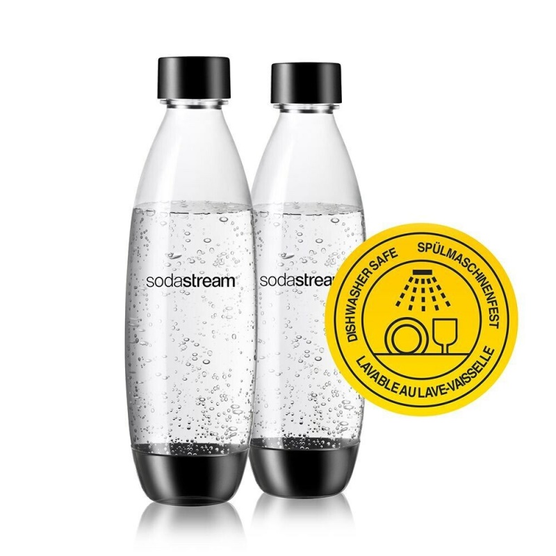 Bottiglia gasatore Sodastream 2270072 FUSE Trasparente Trasparente