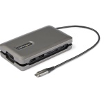 Startech.Com - StarTech.com Adattatore Multiporta USB C - Da USB C a HDMI 2.0 4K 60Hz - Hub USB 2 Porte 10Gbps - 100W Power Delivery Pass-through - GbE - SD/MicroSD - Mini DockStation USB Type-C - Cavo da 25cm, Cablato, USB 3.2 Gen 2 (3.1 Gen 2) Type-C, 100 W, 2.0b, 10,100,1000 Mbit/s, IEEE 802.3, IEEE 802.3ab, IEEE 802.3u