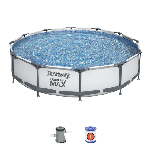 Bestway Steel Pro 56416 piscina fuori terra Piscina con bordi Piscina rotonda 6473 L Blu