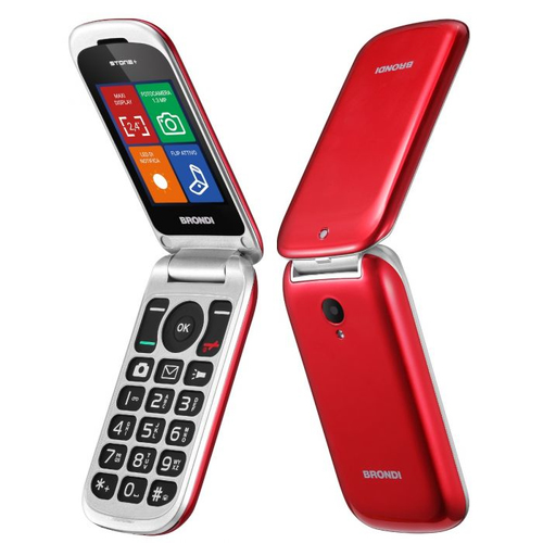 Cellulare Brondi 10278082 STONE+ Dual Sim Red