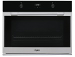 Whirlpool W7 OM75 89 L A Nero, Acciaio inossidabile