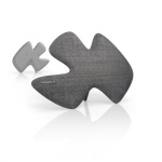 THOMSON - Hama Sculpture, Interno, Nero, Grigio, 2,5 m, 470 - 790 MHz, 17 dBi, DVB-T, DVB-T2