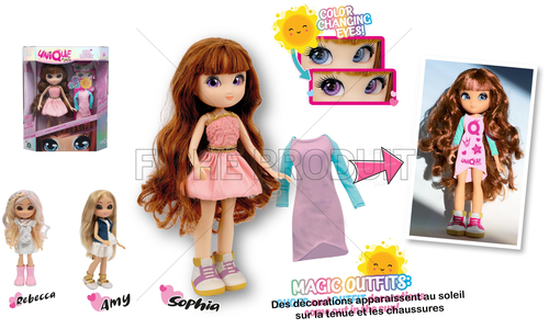 Bambola Giochi Preziosi MYM07400 UNIQUE EYES Sun Lover Assortito