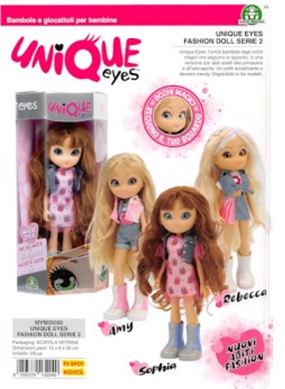 Bambola Giochi Preziosi MYM09400 UNIQUE EYES Fashion Doll Assortito