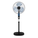 ROWENTA - Rowenta Essential+ VU4420, Ventilatore domestico con pale, Nero, Pavimento, 54 dB, 40 cm, 3300 mÂ³/h