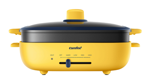 Griglia elettrica Comfee' MC DH3020A2 6in1 Giallo Giallo