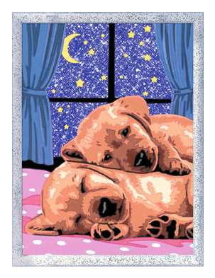 Gioco creativo Ravensburger 20216 CREART Coppia di Cagnolini