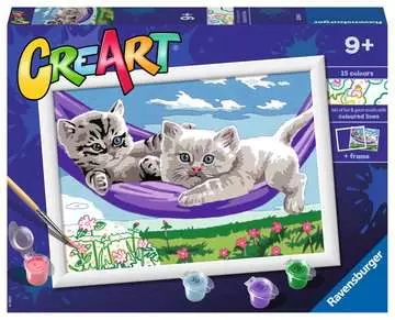 Gioco creativo Ravensburger 20214 CREART Gattini Sull'Amaca