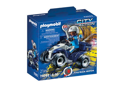 Quad Police Playmobil 71092 CITY ACTION