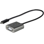Startech.Com - StarTech.com Adattatore USB C VGA - Adattatore Dongle da USB Type-C a VGA 1080p - Convertitore video da USB-C (modalitÃ  DP Alt) a monitor/display VGA - Compatibile con Thunderbolt 3 - Cavo lungo 30 cm, USB tipo-C, Uscita VGA (D-Sub), 1920 x 1200 Pixel