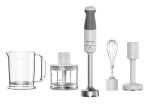 KENWOOD - Kenwood Triblade XL HBM40306WH Mixer a immersione 850W, Frullatore ad immersione, 850 W, Grigio, Trasparente, Bianco