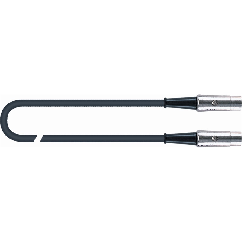 QUIK-LOK S/165-2 cavo audio 2 m DIN (5-pin) Nero