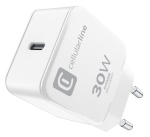 Cellular Line - Cellularline The One Power Delivery 30W, Interno, AC, Bianco