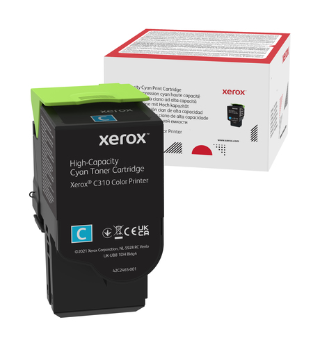 Xerox Xerox c310 cyan high capacity Toner Xerox Xerox c310 cyan high capacity 006R04365