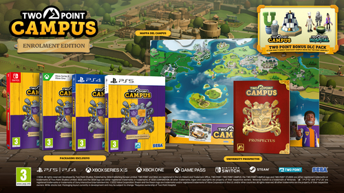 Videogioco Sega 1090563 PLAYSTATION 5 Two Point Campus Enrolment Editi