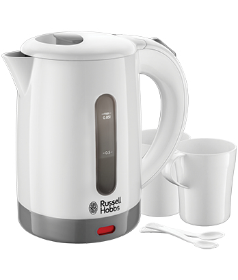 Bollitore elettrico Russell Hobbs 23840 70 TRAVEL Kettle White White