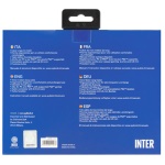 Qubick - Gamepad Qubick ACP40165 PLAYSTATION 4 Fc Inter 3.0 Wired Black e Blue 