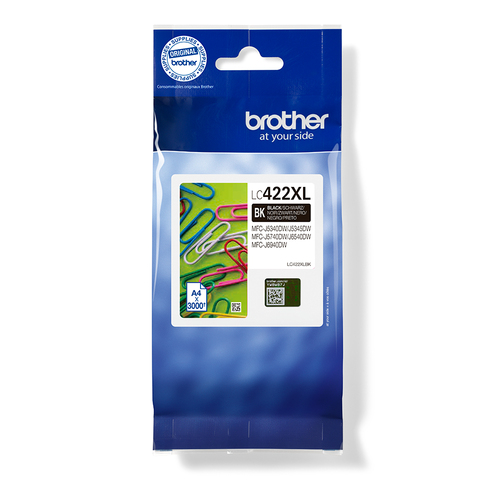 Cartuccia stampante Brother LC422XLBK