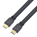 Techly - Cavo HDMI Techly ICOC HDMI2 FE 005TY 4K con Ethernet Piatto Nero Nero