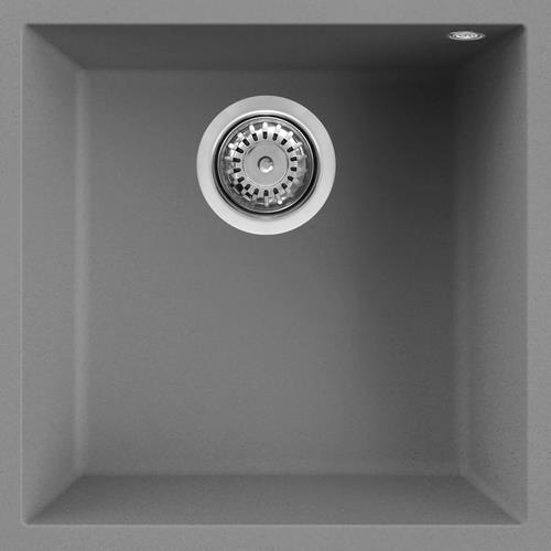 Lavello Elleci LMQ10273BSO QUADRA 102 SOTTOTOP Titanium