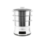 TEFAL - Vaporiera elettrica Tefal VC502D10 CONVENIENT SERIES Deluxe White e Si