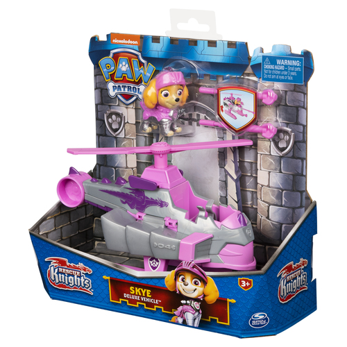 Personaggio Spin Master 6063586 PAW PATROL Skye con Elicottero Rescue 