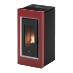 Stufa pellet Cadel 7022072 PRINCE 11 Rosso